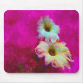 Tapis De Souris Fleurs en rose (Devant)