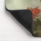 Tapis De Souris Fleurs et colibris de passion (Coin)