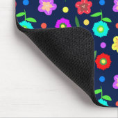 Tapis De Souris Fleurs et points (Coin)