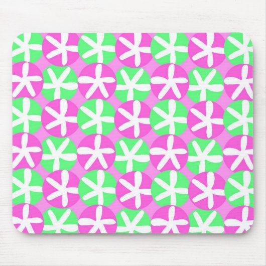 Tapis De Souris Fleurs et taches (Devant)