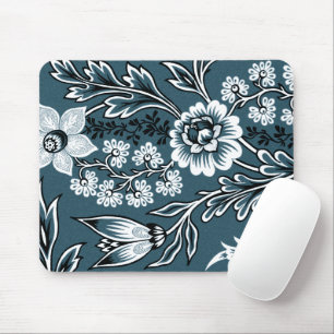 Tapis De Souris Fleurs Fantastiques (Slate Teal) Beaux-Arts