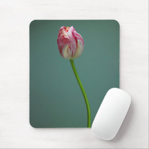Tapis De Souris Fleurs Fleur de tulipe unique