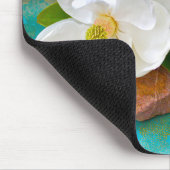 Tapis De Souris Fleurs | Fleur Magnolia (Coin)