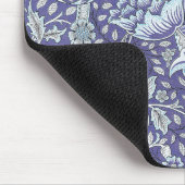 Tapis De Souris fleurs florales bleues de william morris (Coin)