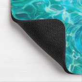 Tapis De Souris Fleurs flottant sur l'eau (Coin)