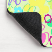 Tapis De Souris Fleurs graphiques (Coin)