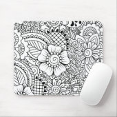 Tapis De Souris Fleurs inspirées (Avec souris)