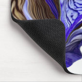Tapis De Souris Fleurs Iris Violets (Coin)