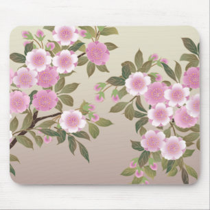 Tapis De Souris Fleurs japonaises de cerises
