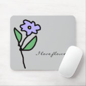 Tapis De Souris fleurs . jardin (Avec souris)