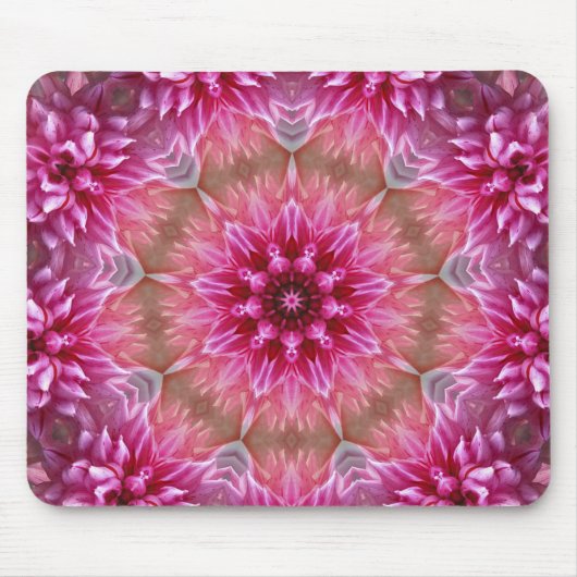 TAPIS DE SOURIS FLEURS MANDALA (Devant)