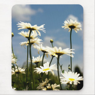 Tapis De Souris Fleurs marguerites Mousepad