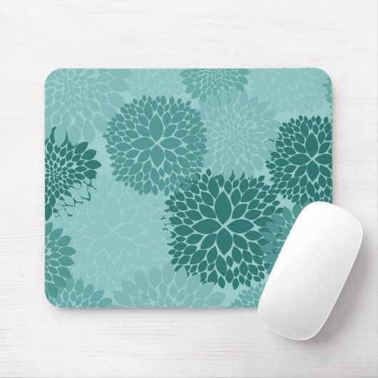 Tapis De Souris Fleurs Minty (Avec souris)