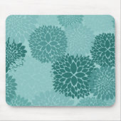 Tapis De Souris Fleurs Minty (Devant)