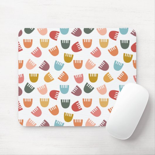 Tapis De Souris Fleurs mixtes Boho (Avec souris)