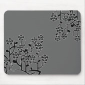 Tapis De Souris Fleurs modernes Mousepad (Devant)