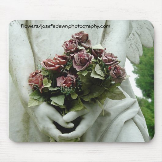 Tapis De Souris Fleurs Mousepad (Devant)