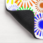Tapis De Souris Fleurs multicolores (Coin)