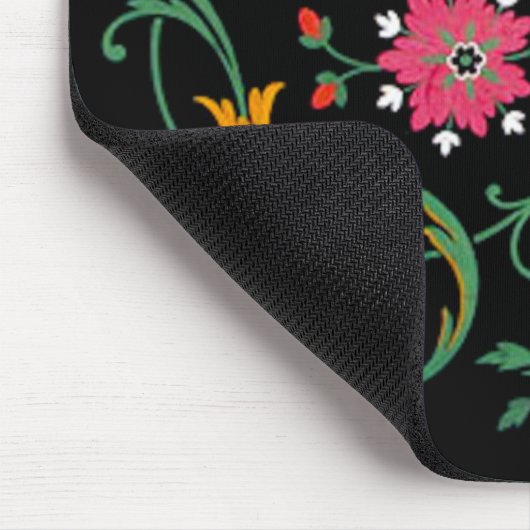 Tapis De Souris Fleurs multicolores (Coin)
