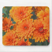 Tapis De Souris Fleurs orange Automne Floral Saison Saison Souris (Devant)