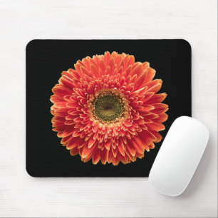 Tapis De Souris Fleurs Orange Gerbera Daisy