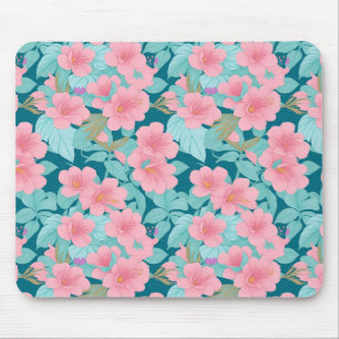 Tapis De Souris fleurs pastel