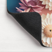Tapis De Souris Fleurs pastel (Coin)