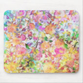 Tapis De Souris Fleurs pastel (Devant)