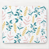 Tapis De Souris Fleurs Pastel sans transparence (Devant)