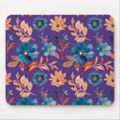 Tapis De Souris Fleurs Pastel tendance (Devant)
