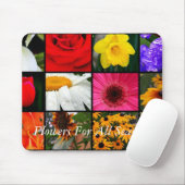 Tapis De Souris Fleurs pendant toutes les saisons (Avec souris)