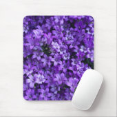 Tapis De Souris Fleurs pourpres (Avec souris)