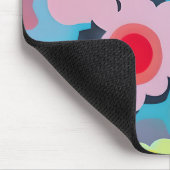 Tapis De Souris Fleurs rétro mod  (Coin)