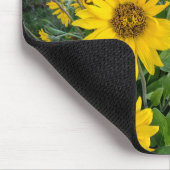 Tapis De Souris Fleurs | Rivière Balsomroot Columbia, Oregon (Coin)