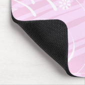 Tapis De Souris fleurs roses (Coin)