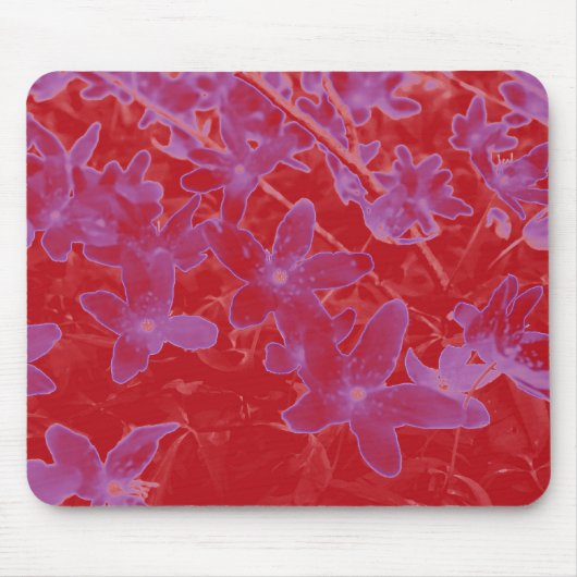 Tapis De Souris Fleurs roses (Devant)