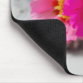 Tapis De Souris Fleurs roses au soleil (Coin)
