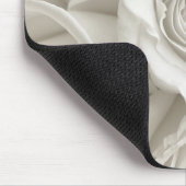 Tapis De Souris Fleurs | Roses blanches (Coin)