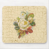 Tapis De Souris Fleurs roses chics (Devant)