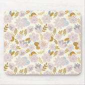 Tapis De Souris Fleurs roses délicates (Devant)