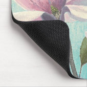 Tapis De Souris Fleurs roses des sud (Coin)