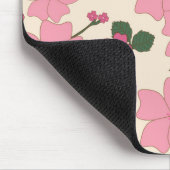 Tapis De Souris Fleurs Roses, Motif Floral, Motif De Fleurs (Coin)