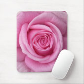Tapis De Souris Fleurs roses Mousepad Roses Décor Cadeaux (Avec souris)