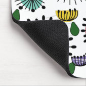 Tapis De Souris Fleurs Scandi (Coin)