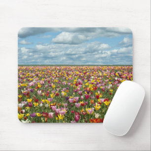 Tapis De Souris Fleurs Tulips Willamette Valley Oregon