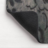 TAPIS DE SOURIS FLEURS VERTES (Coin)