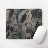 TAPIS DE SOURIS FLEURS VERTES (Avec souris)