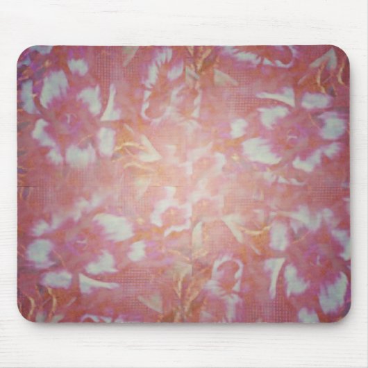 Tapis De Souris Fleurs Vintage (Devant)