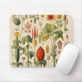 Tapis De Souris Fleurs vintages (Avec souris)