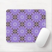Tapis De Souris Fleurs violettes (Avec souris)